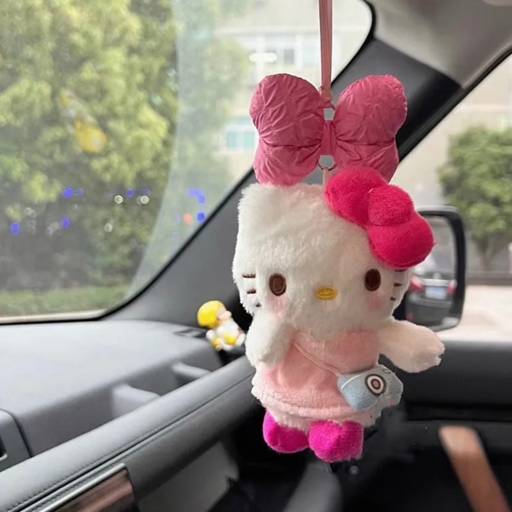 Hello kitty car  mirror decor